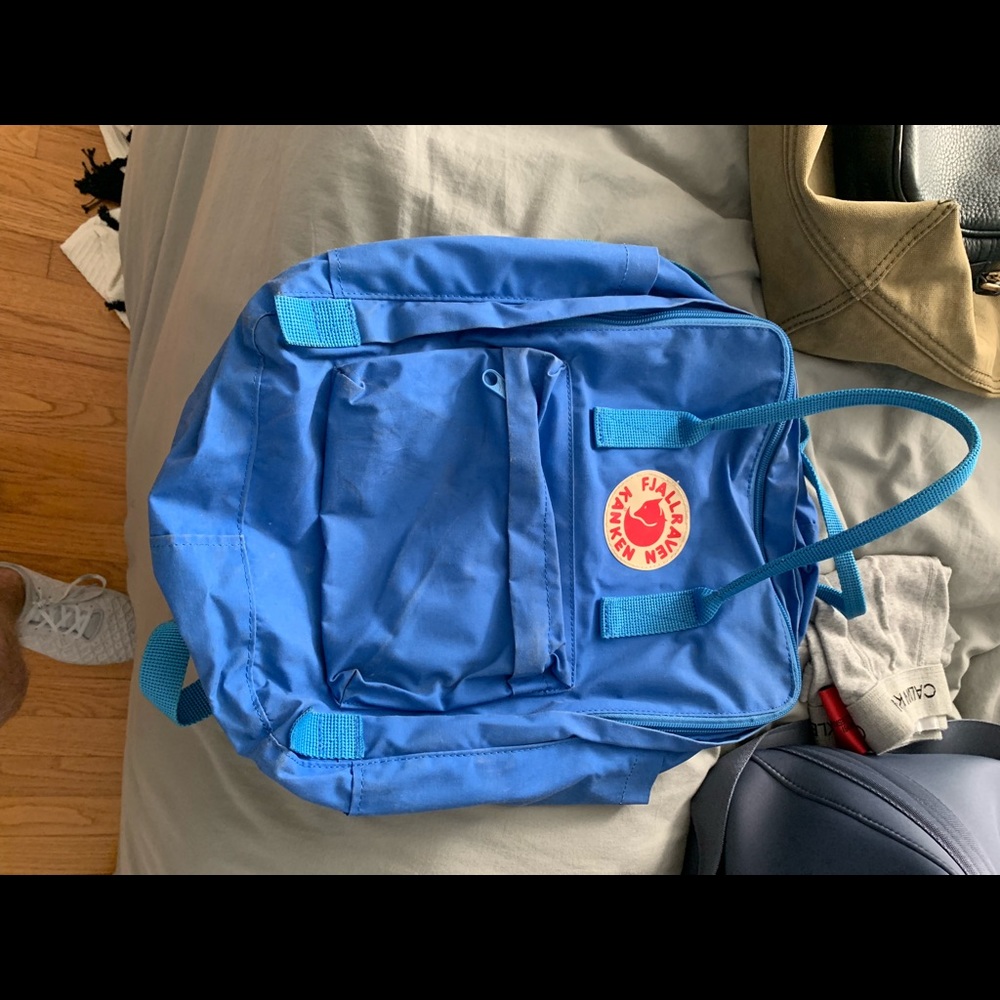 Fjallraven Kanken Blue backpack